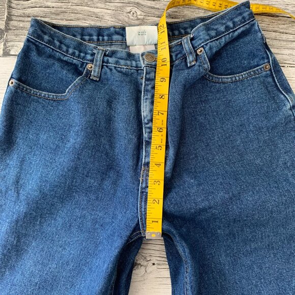 Vintage Northern Reflections High Rise Tapered Embroidered Ankle Mom Jeans - Picture 13 of 16